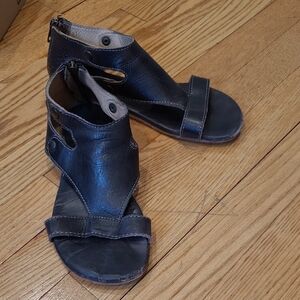 Bed Stu Black Sandals